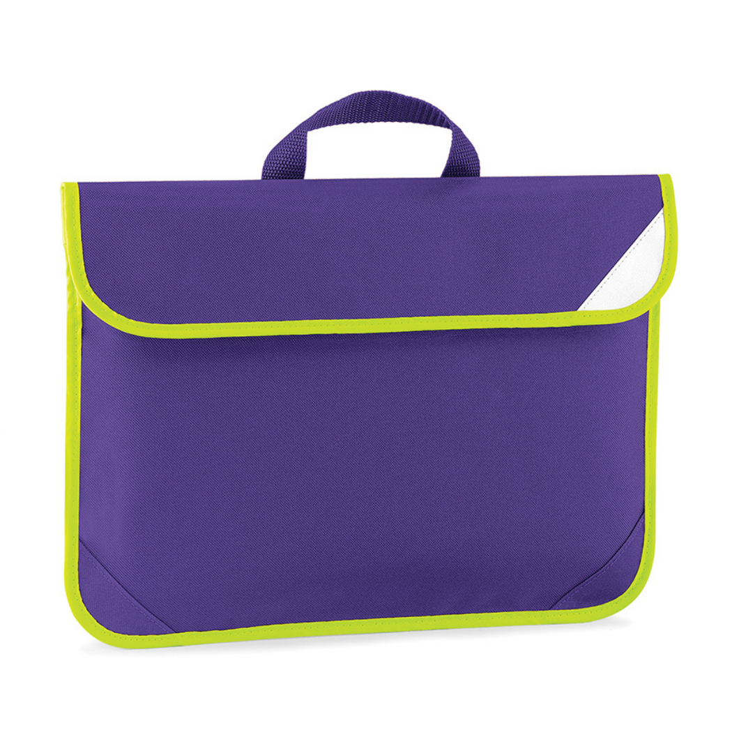Purple Enhanced Visibility Book Bag