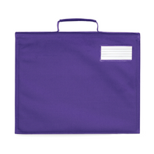 Load image into Gallery viewer, Purple Book Bag
