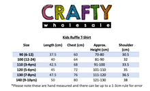 Load image into Gallery viewer, Kids Blank Ruffle T-Shirt Vest - White
