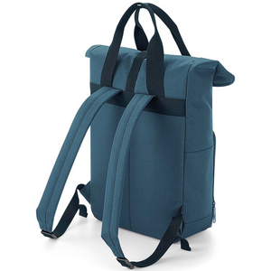 Twin Handle Roll-Top Backpack - Airforce Blue