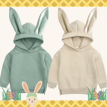 Load image into Gallery viewer, Cotton Bunny Hoodie - Beige
