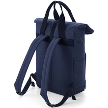 Load image into Gallery viewer, Twin Handle Roll-Top Backpack - Navy Dusk
