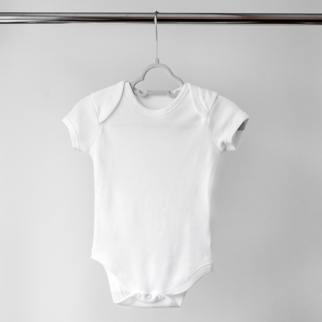 Plain baby deals vest