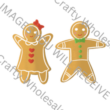 Load image into Gallery viewer, Artwork Designs for @Amyologist Design Christmas Gingerbread Pyjamas
