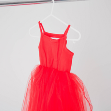 Load image into Gallery viewer, Strappy Tulle Tutu Dress - Red
