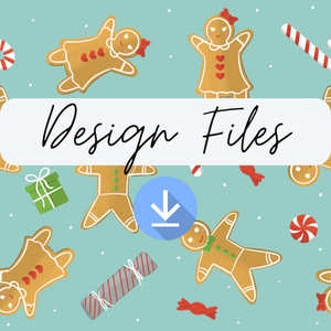 Artwork Designs for @Amyologist Design Christmas Gingerbread Pyjamas