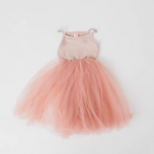 Load image into Gallery viewer, Strappy Tulle Tutu Dress - Nude/Dusty Pink
