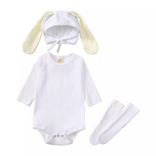 Load image into Gallery viewer, Kids Tales Bunny Clothing and Accessory Set - White
