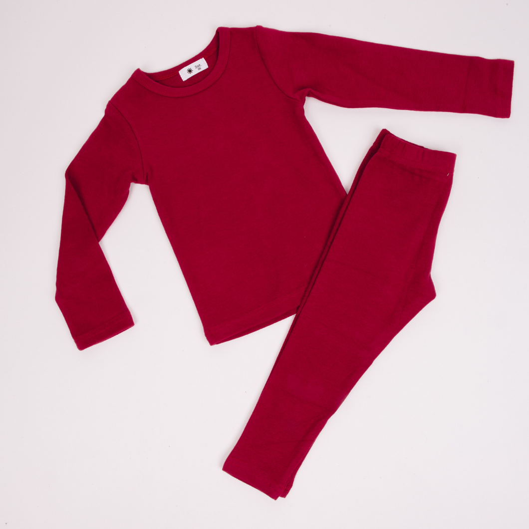 Supersoft Wine Red Loungeset