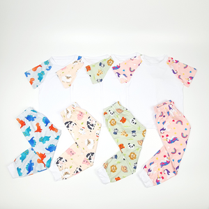 Crafty Short Sleeve Pyjamas Zoo Print @Amyologist Collab