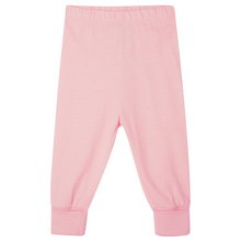 Load image into Gallery viewer, Plain Cotton Baby/Toddler Pyjamas - Powder Pink
