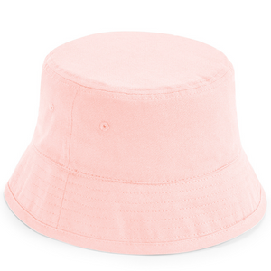 Kids Blank Bucket Hat - Powder Pink