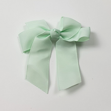 Load image into Gallery viewer, Children&#39;s Blank Hair Bow - Mint Green
