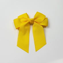 Load image into Gallery viewer, Children&#39;s Blank Hair Bow - Sunflower Yellow

