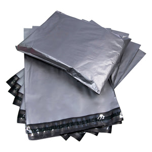 Strong Grey Mailing Bags 12" x 16" (305mm x 405mm) - Pack of 10