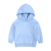 Load image into Gallery viewer, Ice Blue Kids Tales Thick Fleece Hooded Tracksuit
