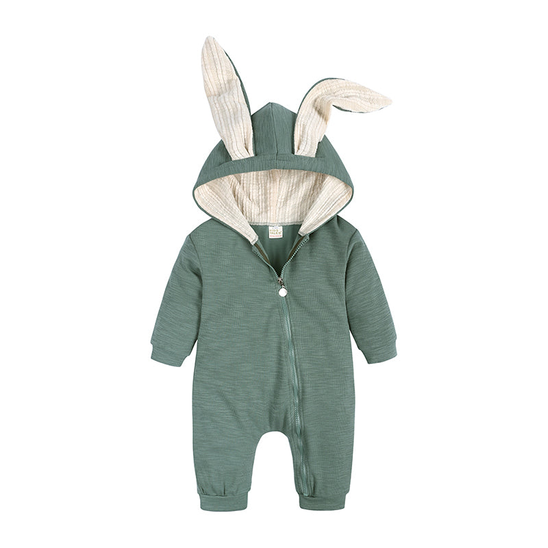 Kids Tales Bunny Onesie - Khaki