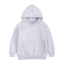 Load image into Gallery viewer, Grey Kids Tales Thick Fleece Hooded Tracksuit
