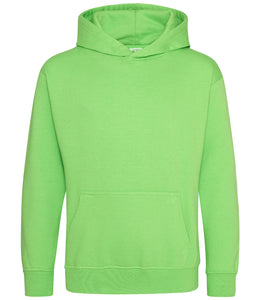 Kids Blank Cotton Hoodie - Trending Green