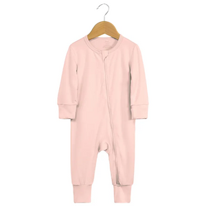 Kids Tales Baby Zipped Romper Sleepsuit - Light Pink