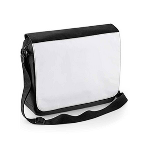 Blank White Sublimation Messenger Bag