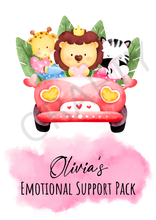 Load image into Gallery viewer, Customised Emotional Support Pack Animal Car Design Sublimation Print
